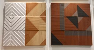Design Panels Featuring Madera and Multidimensional Tiles