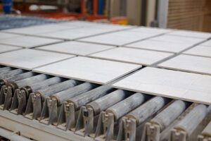 Tiles in supply factory