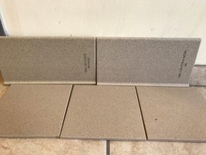 Tan cove base tile options