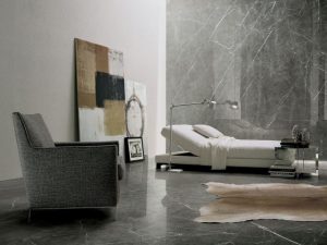 Grey marble tile