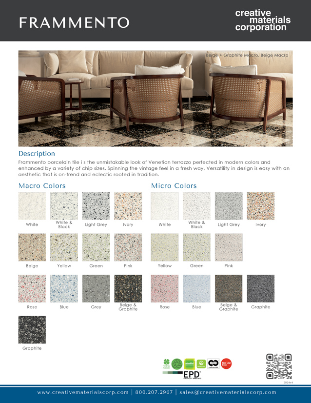 Frammento_CutsheetCover_2024v2