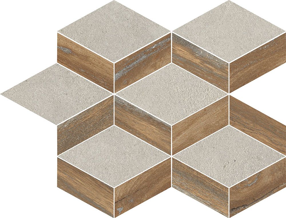 Hybridize_Oak_Diamond Mosaic