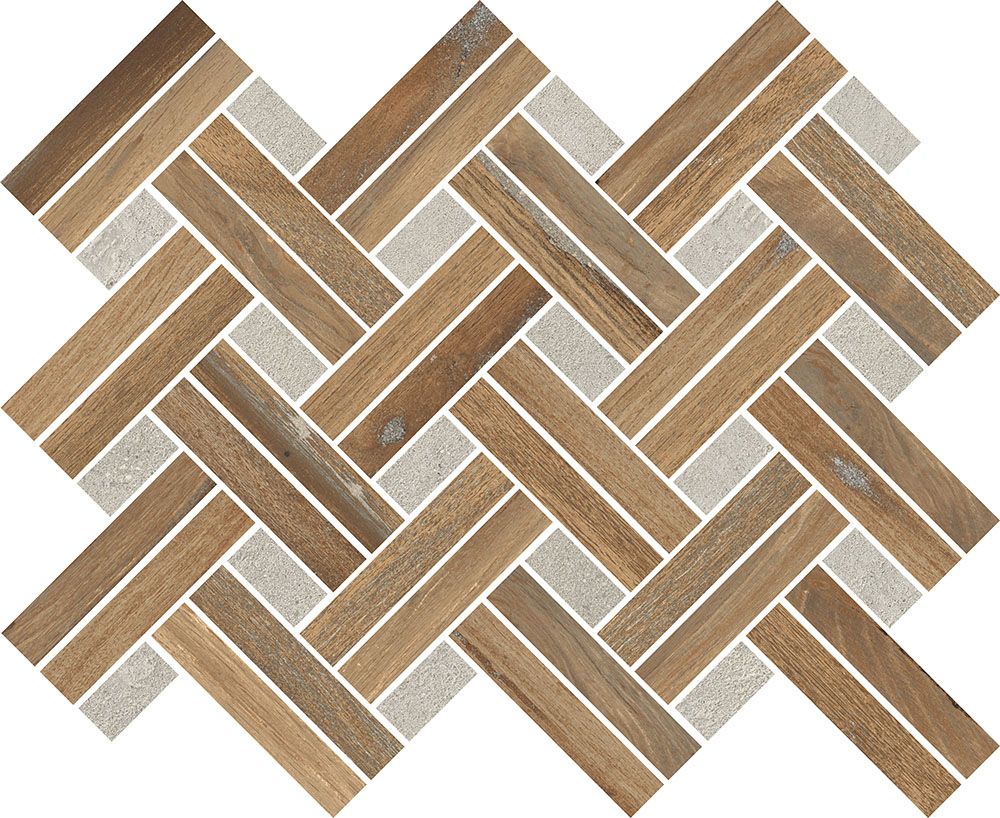Hybridize_Oak_Herringbone Mosaic