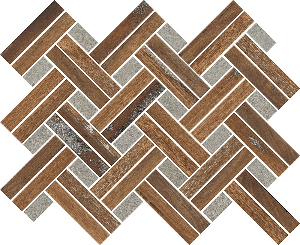 Hybridize_Walnut_Herringbone Mosai