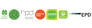 LEED_Recycled_HPD_Declare_Mindful_GreenGuard_EPD