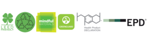 LEED_Recycled__Mindful_GreenGuard_HPD_EPD