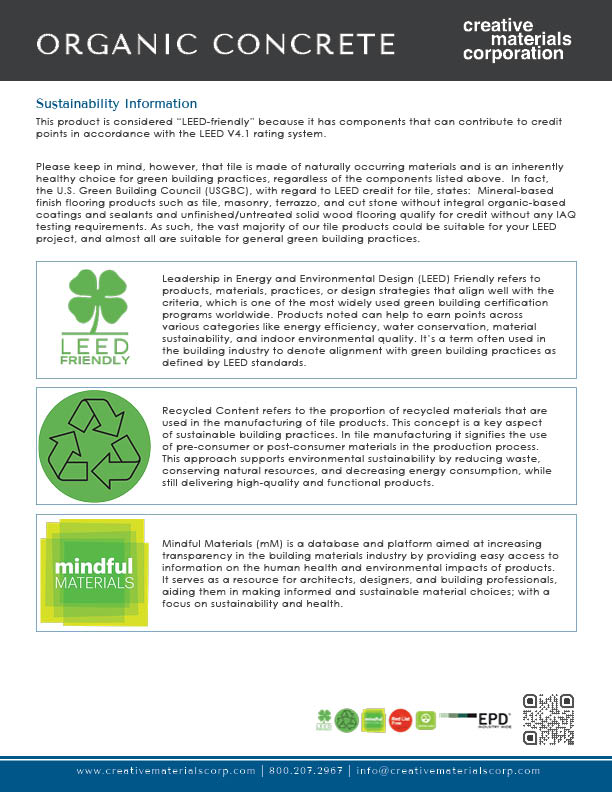 Organic Concrete_SustainabilityCover_2024