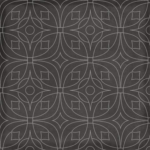 black nectar mixed patterned tile