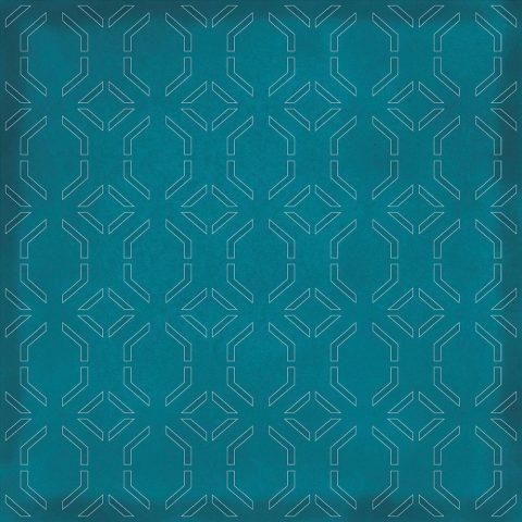blue mix patterned nectar tile