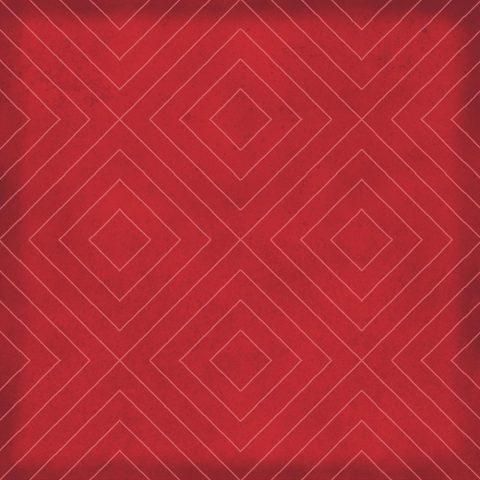 red nectar mixed patterned tile