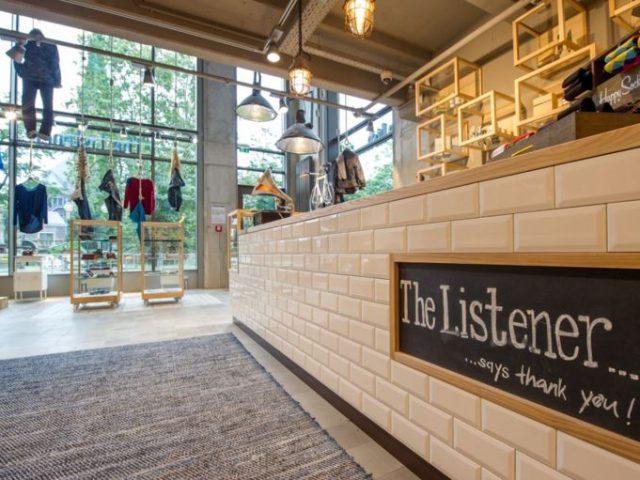 tiled store checkout counter