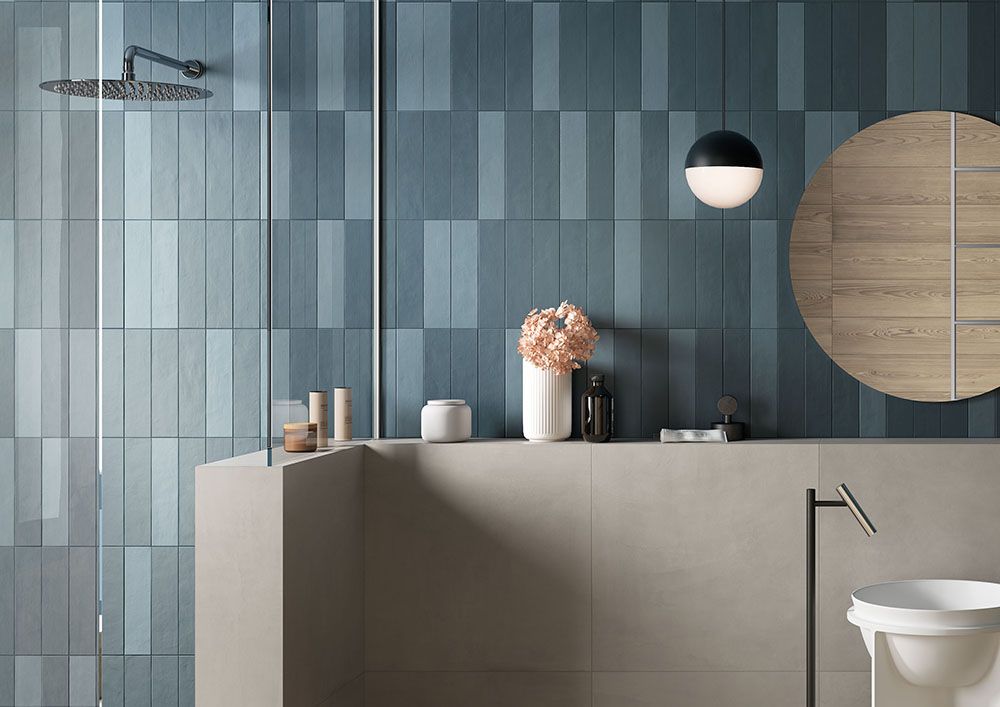 Resin Colors Porcelain Tiles