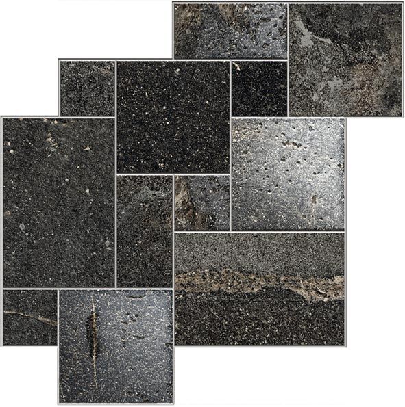 AsphaltRock_BlackModularMosaic