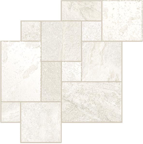 AsphaltRock_WhiteModularMosaic