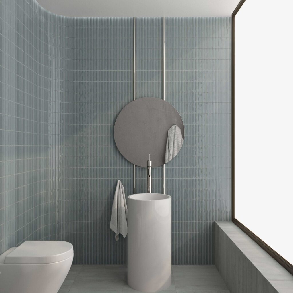 Stacked Ceramic Wall Tile Creative Materials Corporation