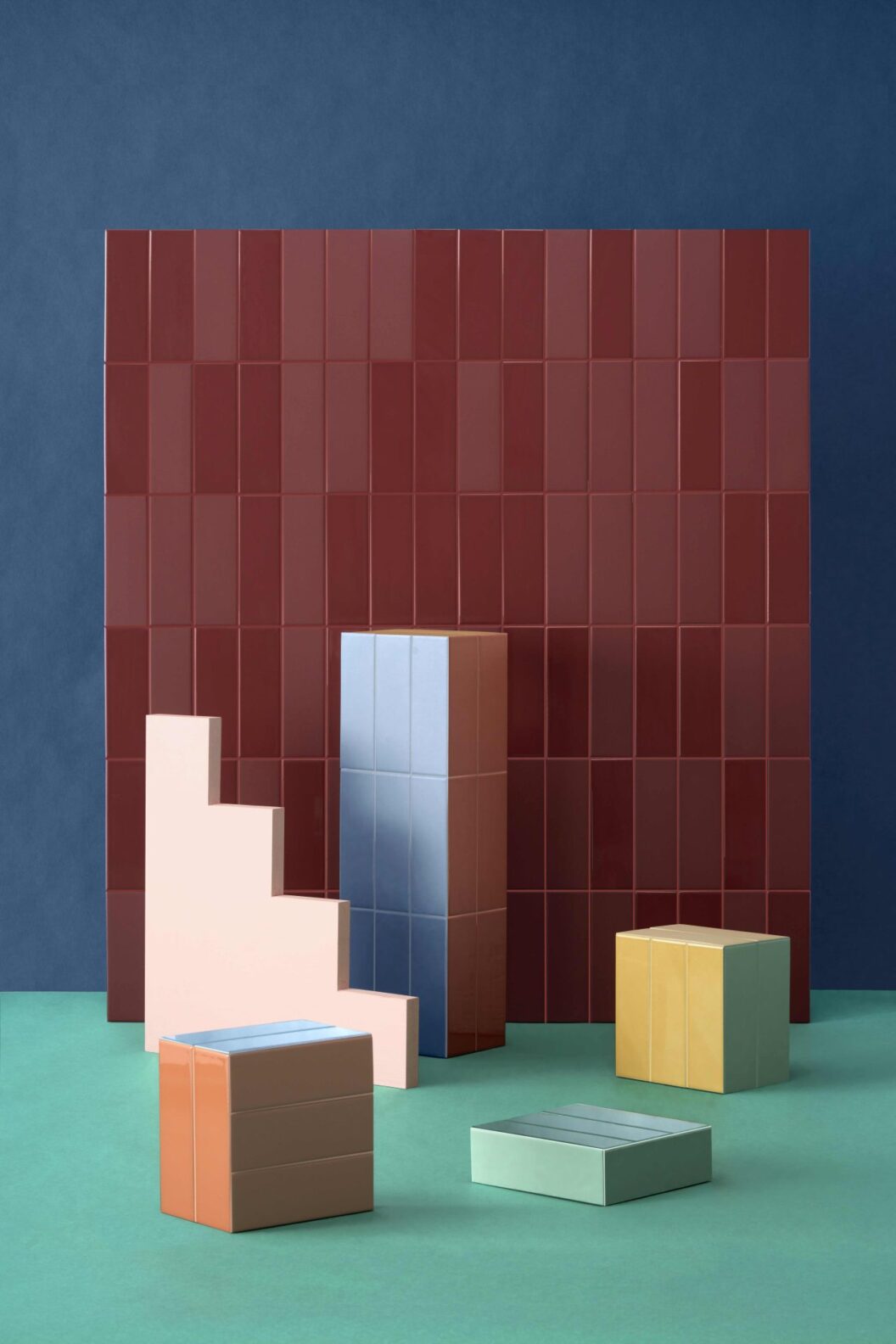 Colorform_BurgundyMustardOrangeSkyBlue_Install