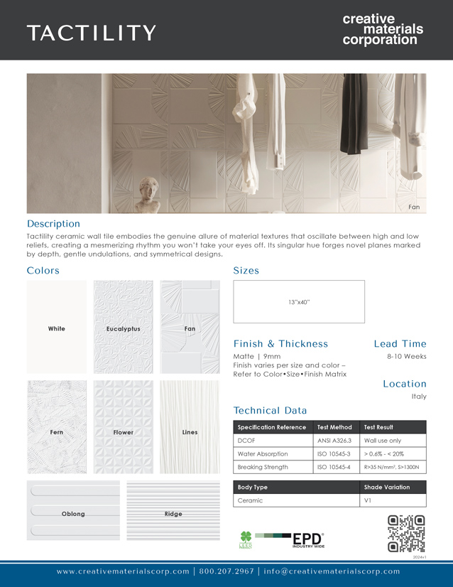 Tactility_CutsheetCover_2023