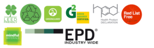LEED_Recycled_Greenguard_Greensquare_HPD_Declare_Mindful_EPDIndustry
