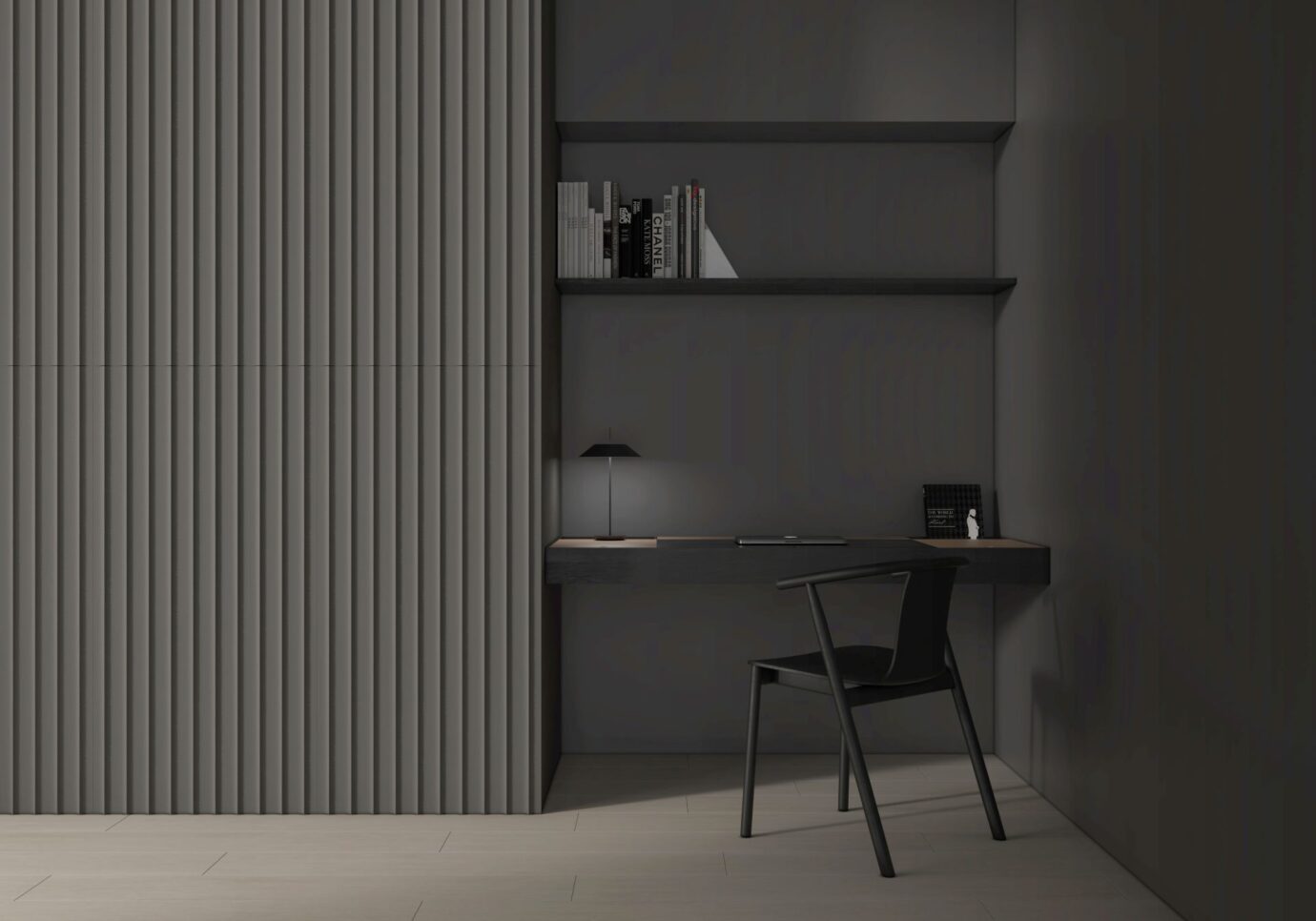 Cast_BlackFluted_Install
