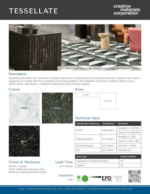 Tessellate_Cutsheet-Cover_2024