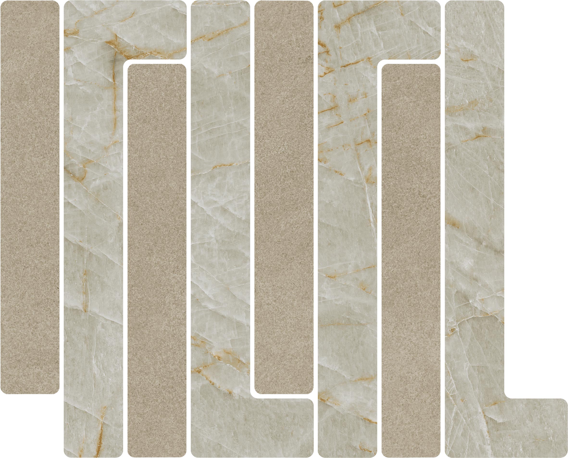 Sync_PerlaGrigioBeige_PillarMosaic