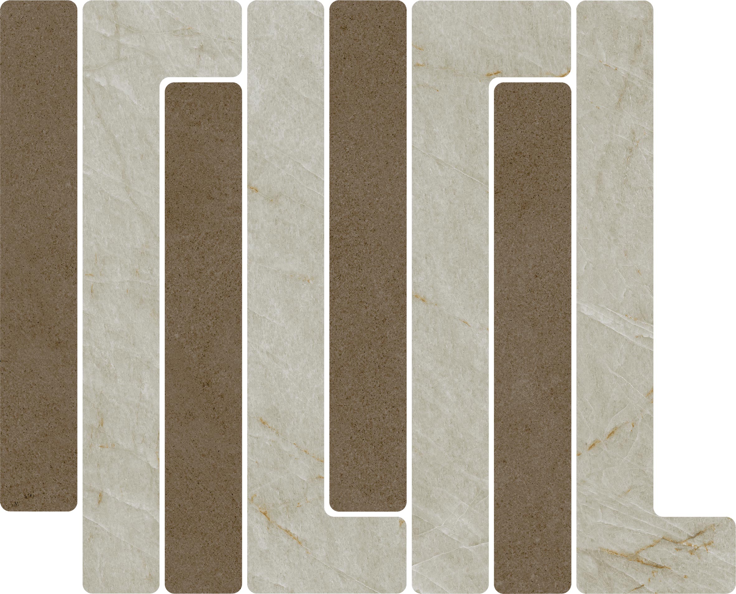 Sync_PerlaGrigioBrown_PillarMosaic