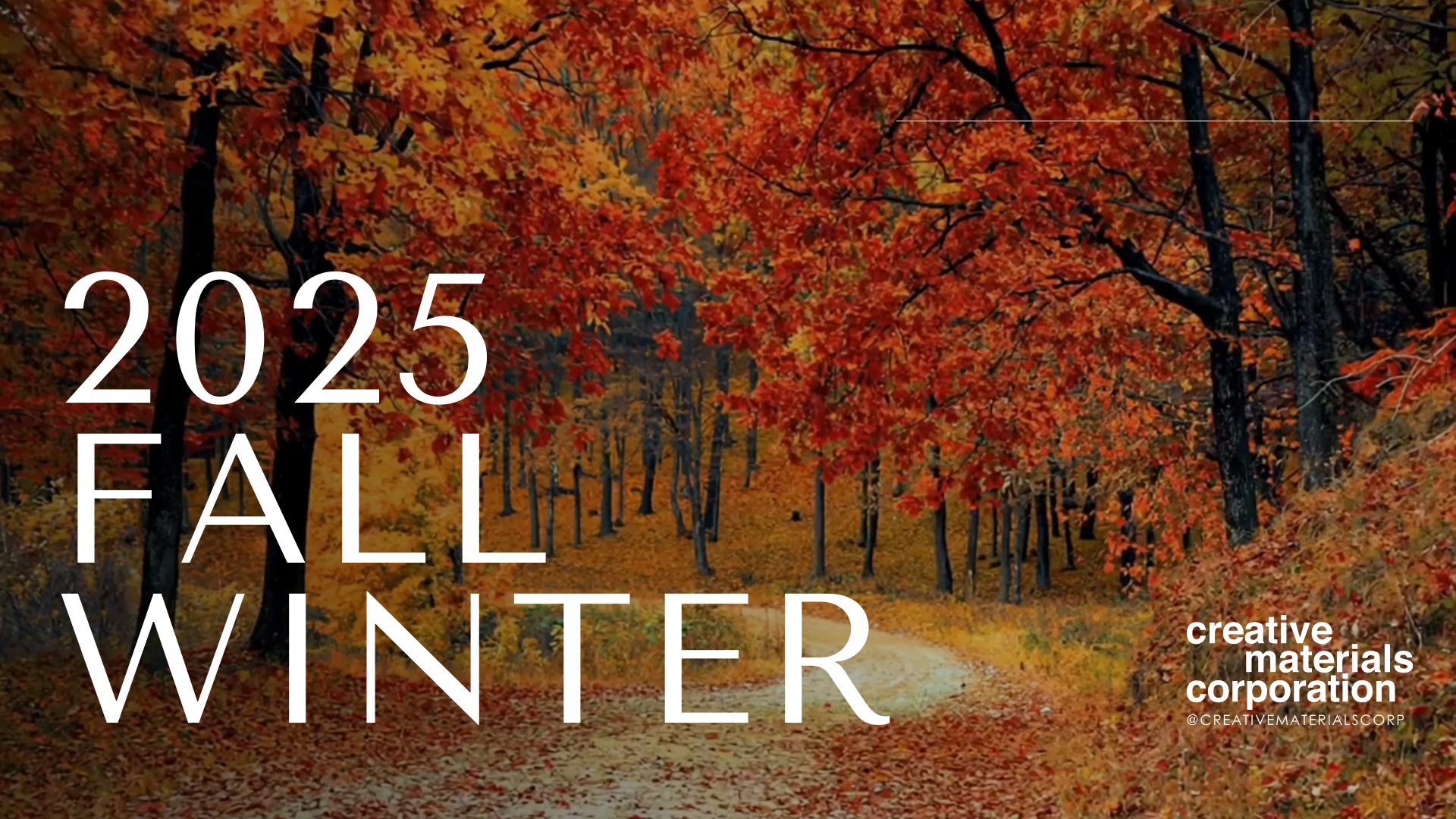 Thumbnail image of a fall scene featuring the 2025 Fall Winter product launch video