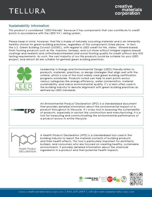 Tellura_Sustainability Document Cover_2025