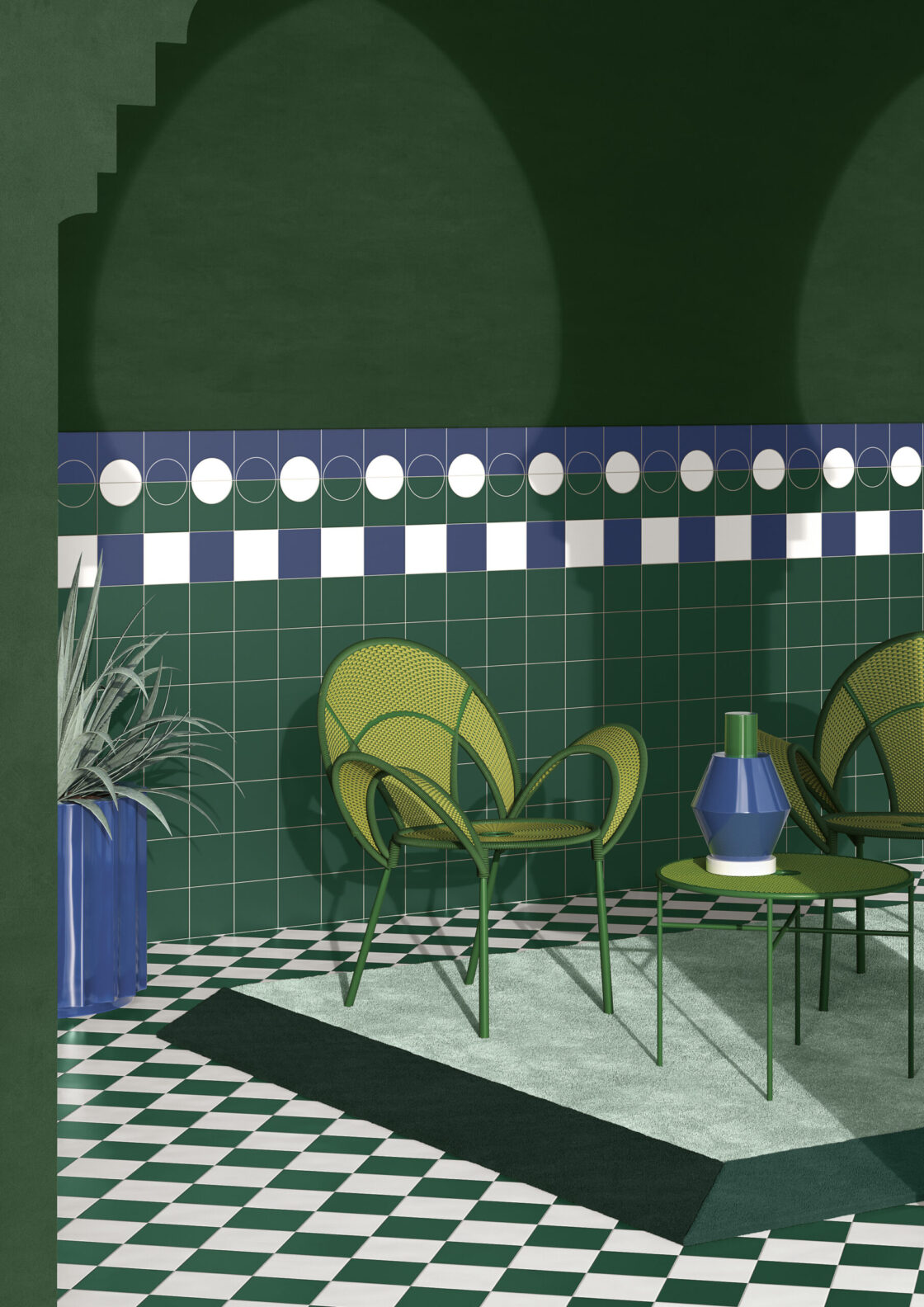 ColorformShapes_EmeraldBlueWhite_Install